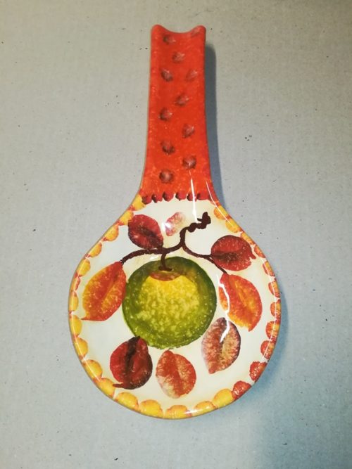 Spoon Rest  dec. "Frutta a fasce"