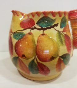 Vaso Brocca cm 25 dec "Pere" Big Vase Pitcher cm 25 dec. "Pears"