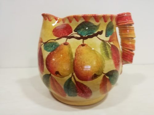 Vaso Brocca cm 25 dec "Pere" Big Vase Pitcher cm 25 dec. "Pears"