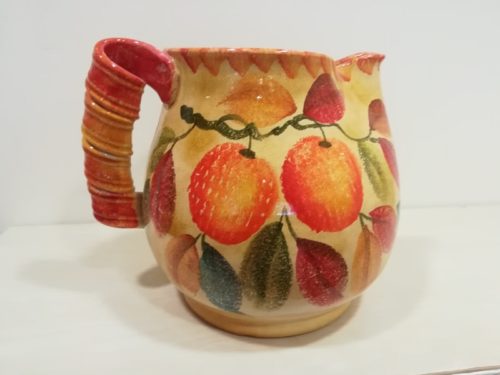 Vaso Brocca cm 25 dec "Pere" Big Vase Pitcher cm 25 dec. "Pears"